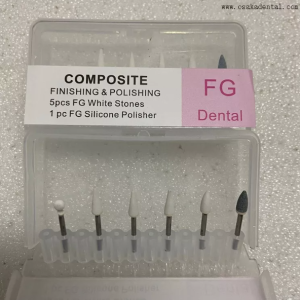Dental Composite Finishing&polishing Burs Kits/White Stone OSA-FG01