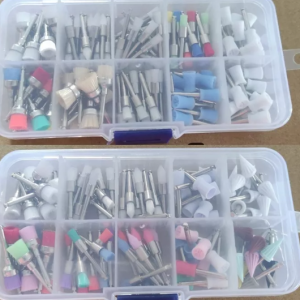 Prophy Brush And Rubber Cup Set for Dental Polishing