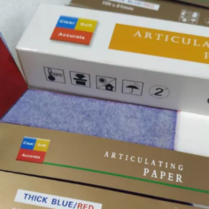 Thick Red and Blue Dental Articulating Paper