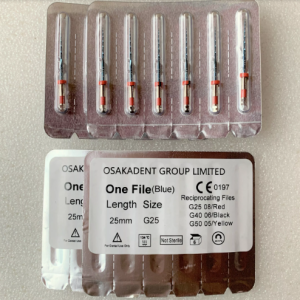Dental Clinic Use Flexible Blue Endodontic Files And Reamers