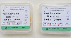 Heat Activation Gold/Blue Rotary File Endodontics OSA-V3 Model: OSA-V3 Brand: Osakadent Code: OSA-V3